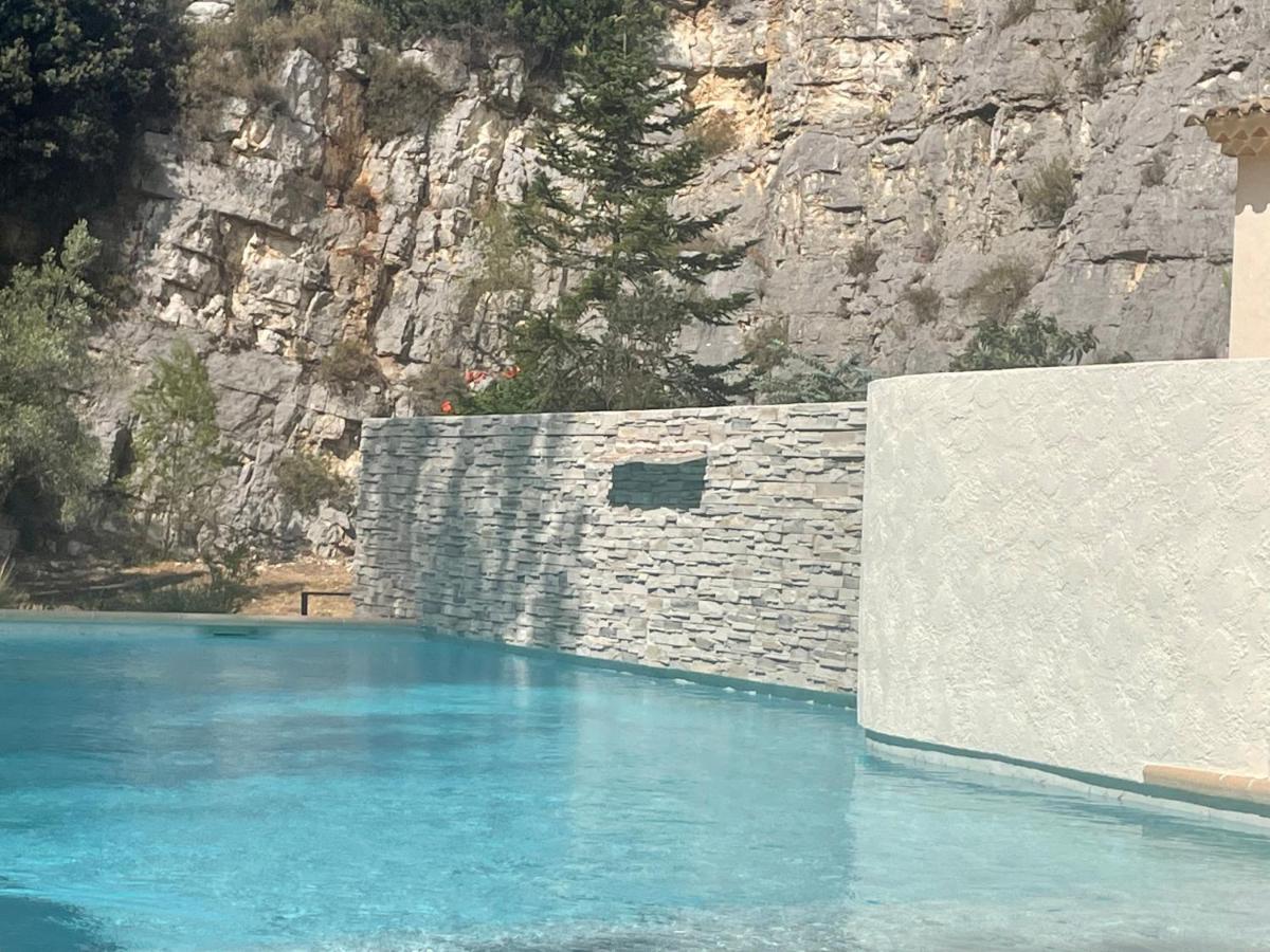 La Villa Des Carriers- Maison Avec Piscine Proche Mer Roquefort-les-Pins Exterior foto